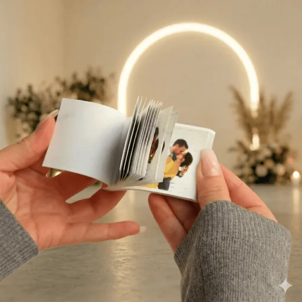 SNAPSHOT2GO Daumenkino Flipbook Berlin, einzigartiges analoges Event-Highlight als persönliches Souvenir für Gäste